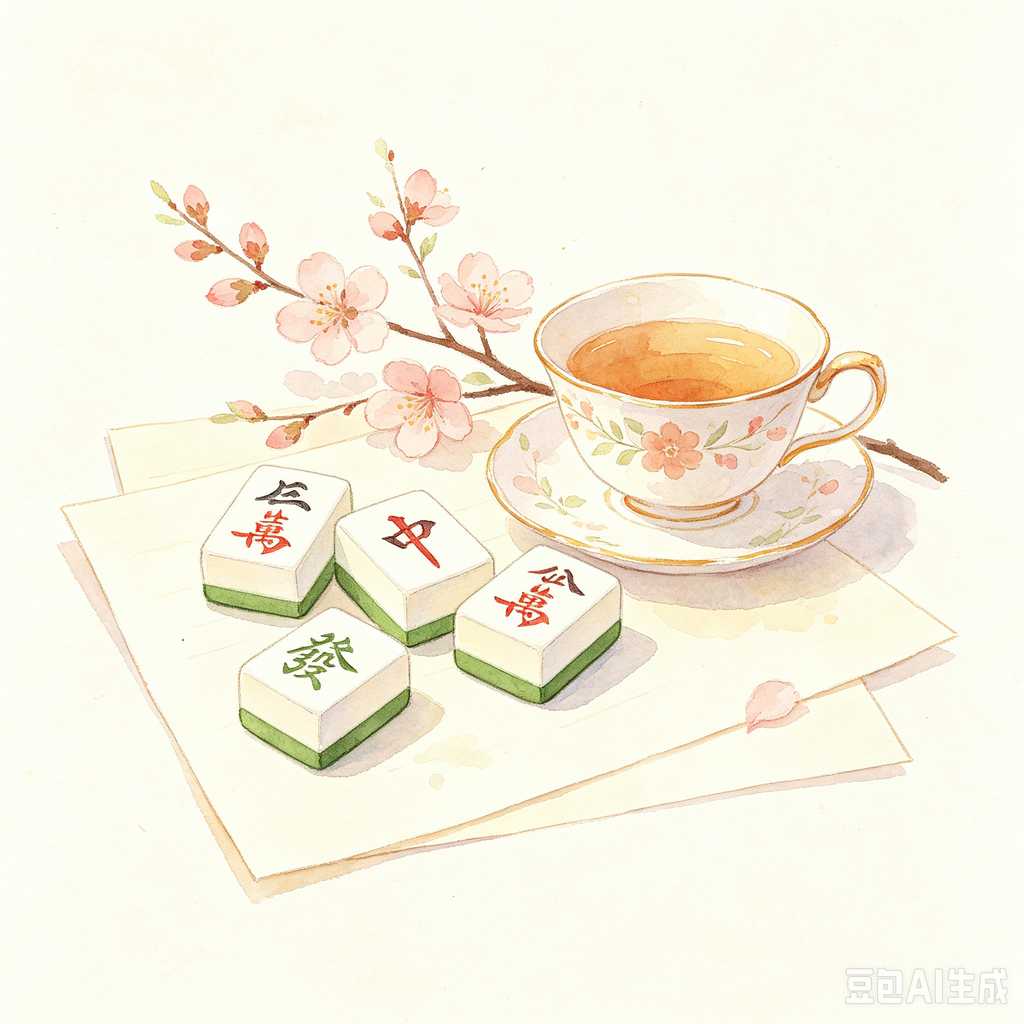 premium craft mahjong set
