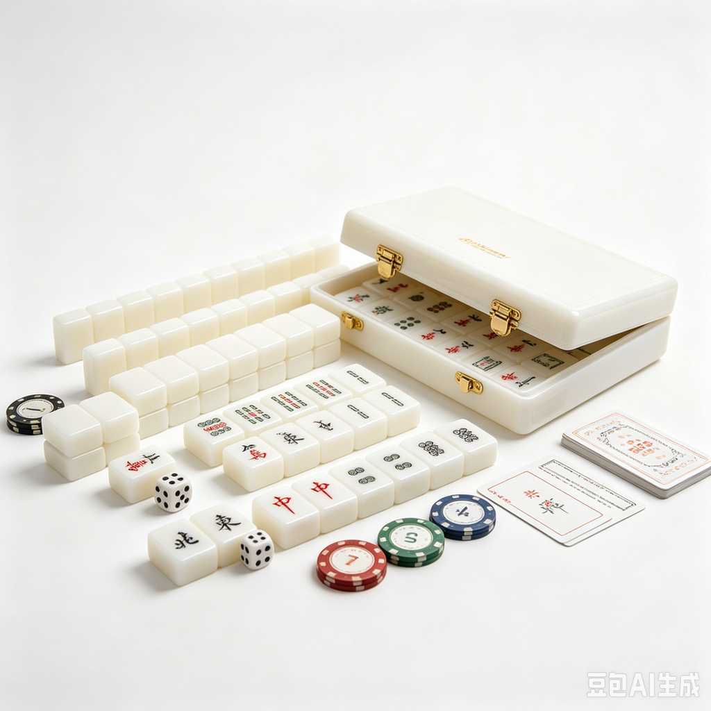 personalized souvenir mahjong set